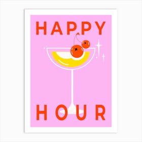 Happy Hour 1 Art Print