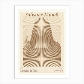 Salvator Mundi – Leonardo Da Vinci (1499–1510) Art Print