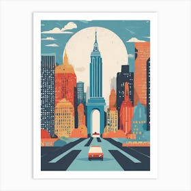 New York City 9 Art Print