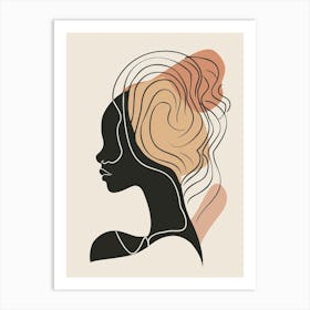 Portrait Of A Woman 431 Art Print