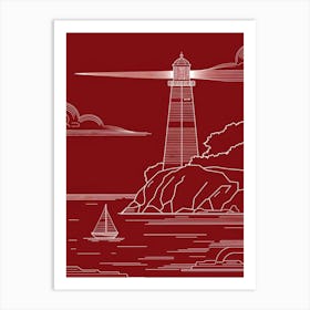 Lighthouse 5 Art Print