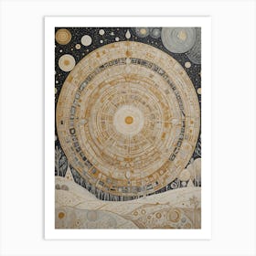 Snow Wheel Art Print