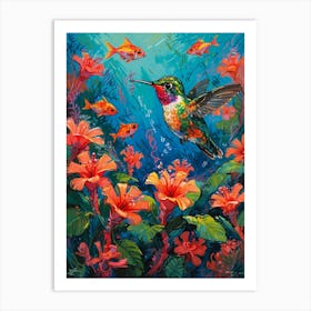 Hummingbird 29 Art Print