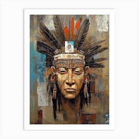 Native american art 2 Art Print