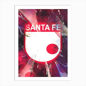 Independiente Santa Fe Art Print