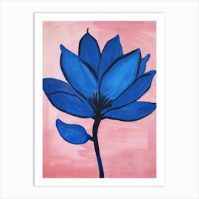 Blue Lotus 2 Art Print