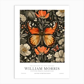 William Morris Exhibition Insects Series 8 Art Print