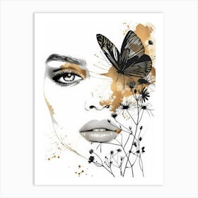 Butterfly Print 1 Art Print