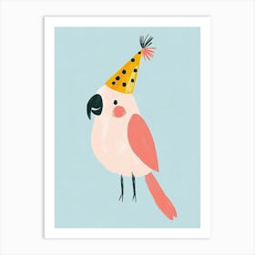 Birthday Parrot Art Print