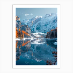 Autumn In The Alps 2 Art Print