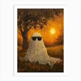 Ghost In The Grass 14 Art Print