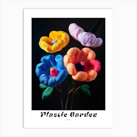 Bright Inflatable Flowers Poster Anemone 3 Art Print