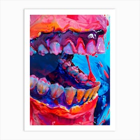 'Smoke' 4 Art Print