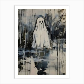 Ghost In The Water 2 Art Print