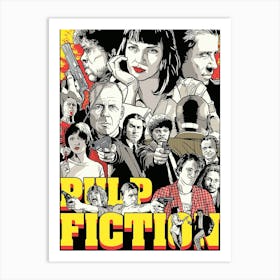 Pulp Fiction 1 Art Print