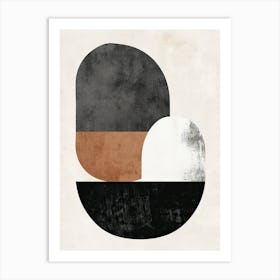 Kingsville Stone Park Bauhaus Minimalist Art Print