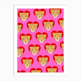Leopard Lover Art Print