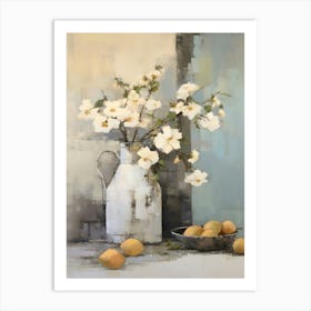 Still Life With Lemons Art Print