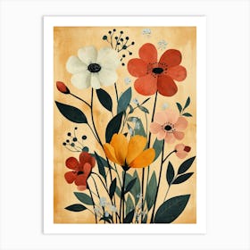 Flowers In A Vase 77 Art Print