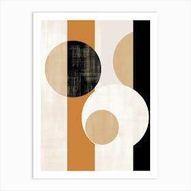 Mid Century Matrix; Prismal Pathways Art Print