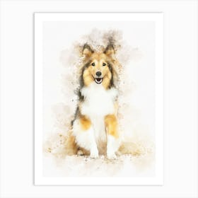 Shetland Dog 1 Art Print