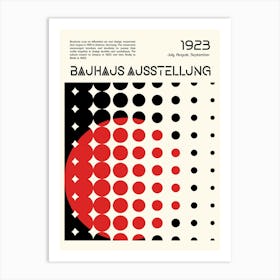 Bauhaus Ausstellung Minimalist 5 Art Print