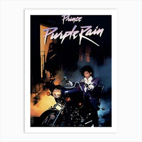 Prince & The Revolution Purple Rain Movie Art Print