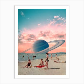 Satset Art Print