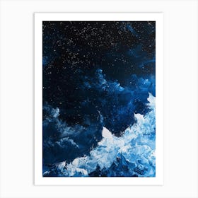 Blue Sea Art Print