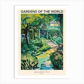 Giverny Gardens, France Gardens Of The World Poster Art Print