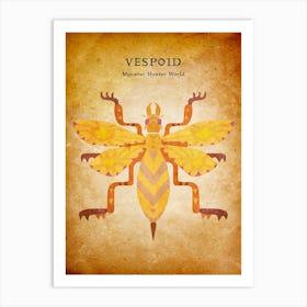 Vespoid Vintage Art Print