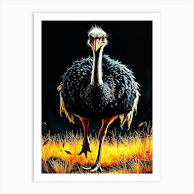 Wild Animal Creative Portrait 136 Art Print