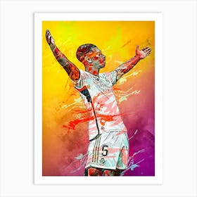 Jude Bellingham Real Madrid 4 Art Print