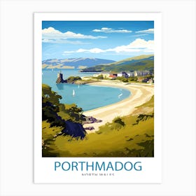 Porthmadog NorthTravel Poster Art Print