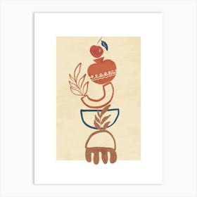 Apple Print Art Print