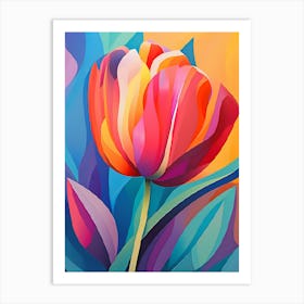 Tulip Painting Art Print