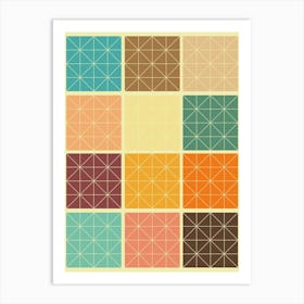 Geometric Pattern Art Print