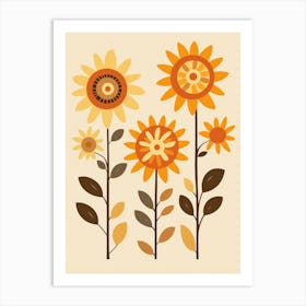 Sunflowers 14 Art Print