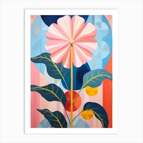 Everlasting Flower 3 Hilma Af Klint Inspired Pastel Flower Painting Art Print