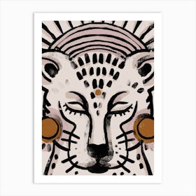 Tiger Light Version Art Print