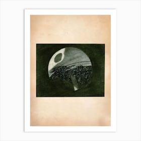 Star Wars Death Star 1 Art Print