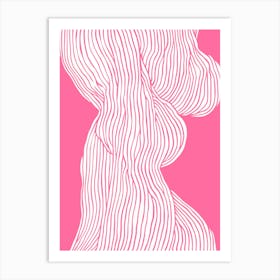Fibersno1 Pinkfullsize Art Print