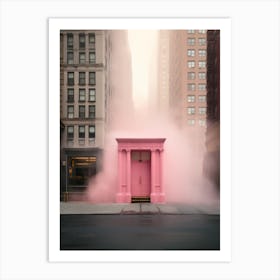 Pink Door 5 Art Print