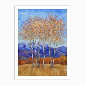 Birch Trees Art Print