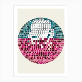 Disco Ball 55 Art Print