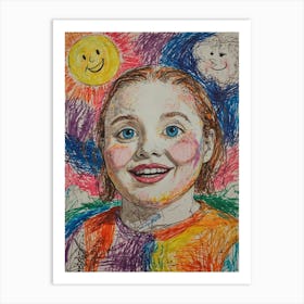 Child'S Smile Art Print