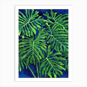 Philodendron Xanadu 1 Art Print