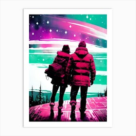 Winter'S Night Art Print