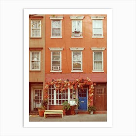 Old Town Tavern, Fall In New York Art Print