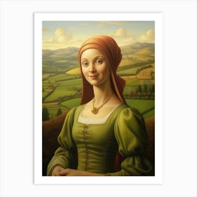 Renaissance Woman Art Print